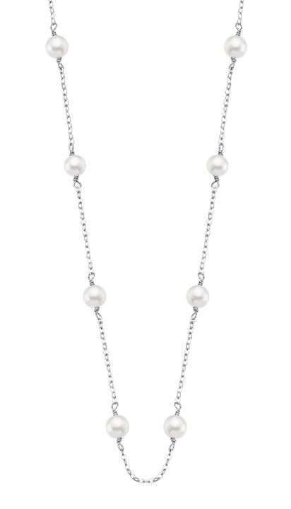 Obrázek Dámský náhrdelník Lotus Silver Pearls