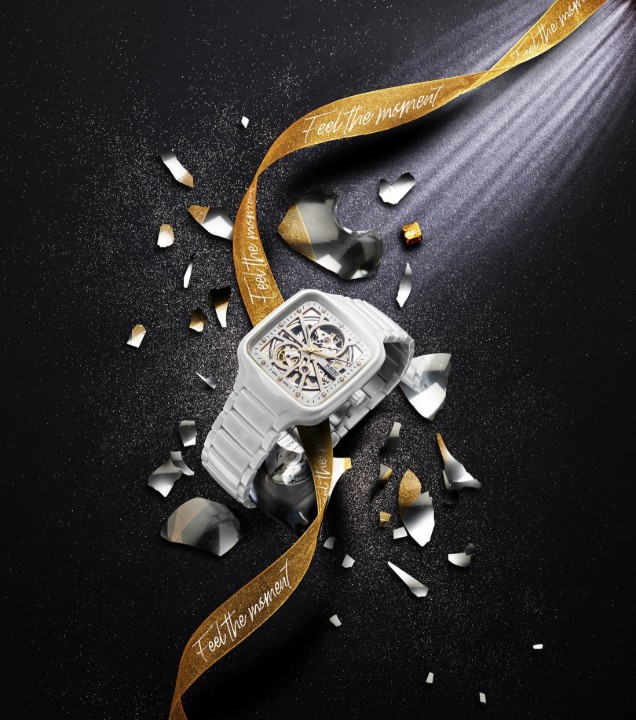 Obrázek Rado True Square Automatic Open Heart