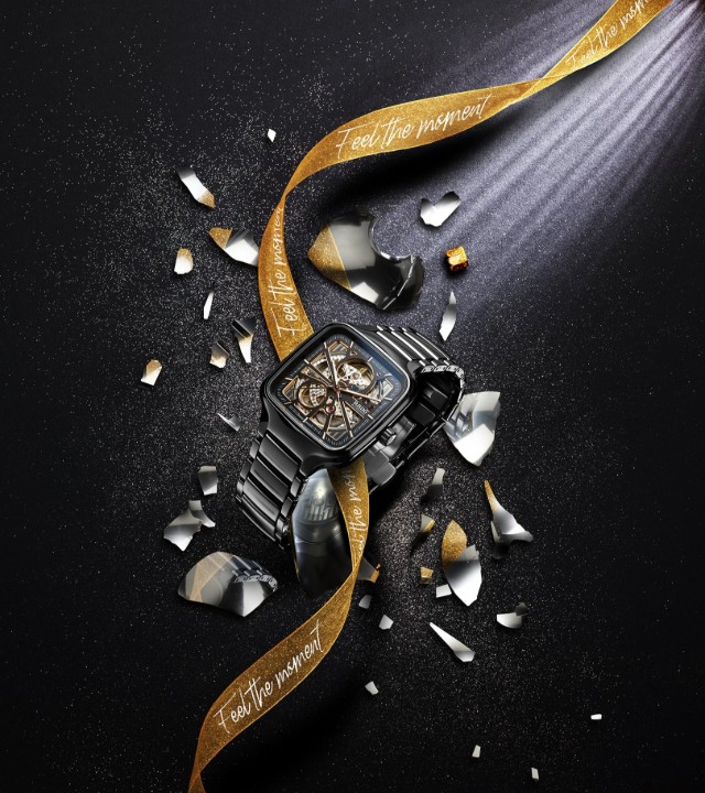 Obrázek Rado True Square Automatic Open Heart