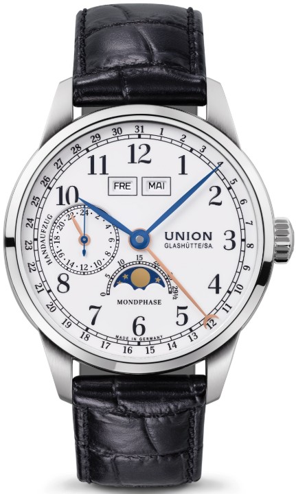 Obrázek Union Glashütte 1893 Johannes Dürrstein Edition Moon Phase