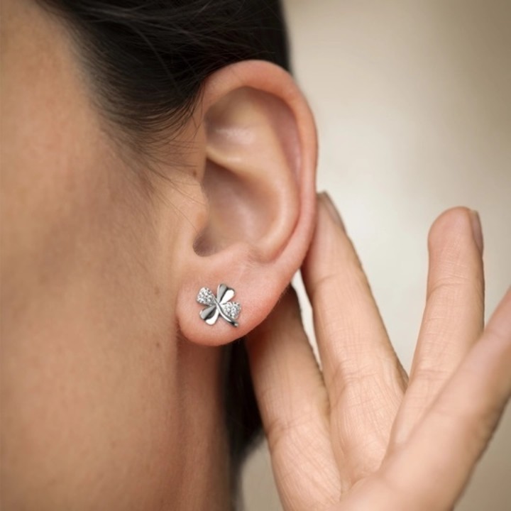 Obrázek Náušnice Lotus Silver Pure Essential