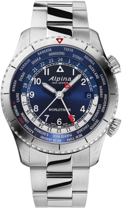 Obrázek Alpina Startimer Pilot Quartz Worldtimer